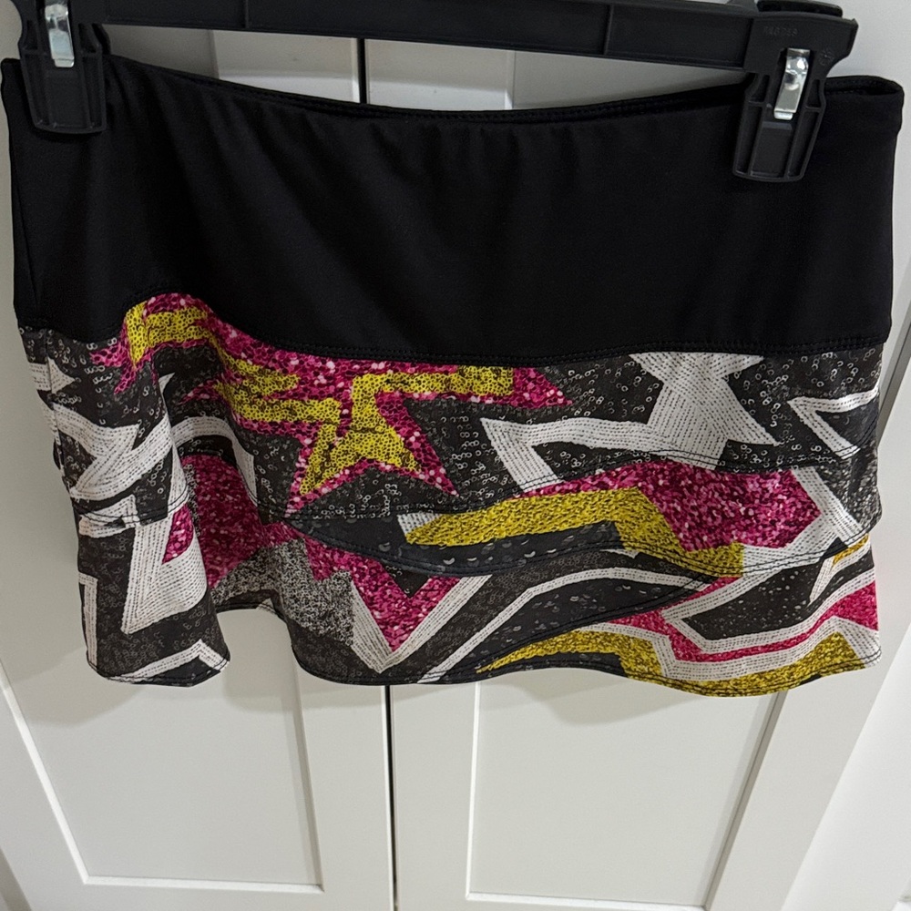 Stylish Black and Pink Women's Skirt